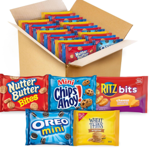 50-Count Oreo Mini Nabisco Cookie & Cracker Variety Pack