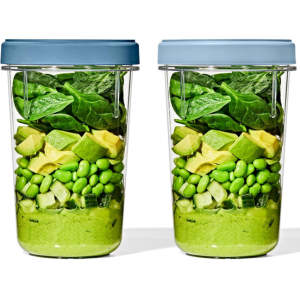 OXO 2-Pack 40 oz Twist & Stack Containers