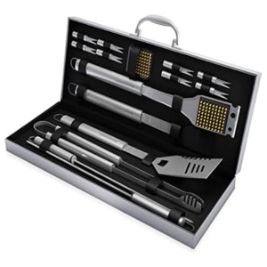16-Piece BBQ Grill Accessories Set