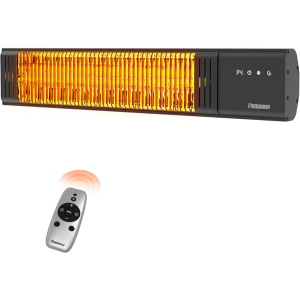 Waterproof 1500W Electric Patio Heater w/Remote