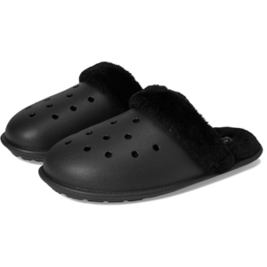 Crocs Classic Fuzz Scuff Slippers