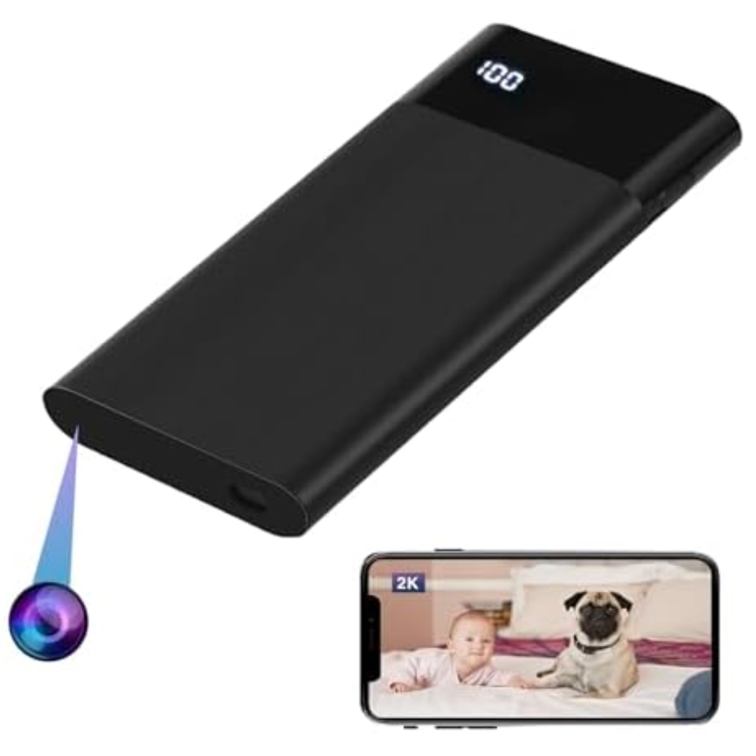2K WiFi Camera w/ 5000mAh Battery