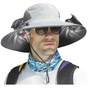 Men's Solar Fan Hat