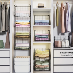 4-Tier Closet Hanging Organizer