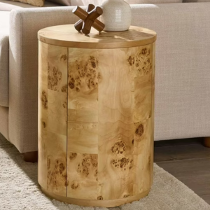 Better Homes & Gardens Burlwood Round End Table