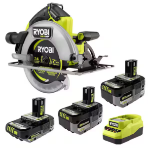 Ryobi 18V Cordless Circular Saw w/Batteries