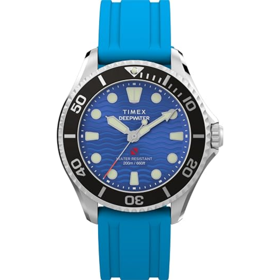 Timex 38mm Deepwater Meridian 200 Dive Watch