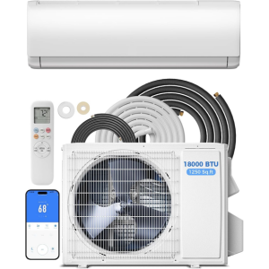 Smart 18000 BTU Mini Split Air Conditioner w/Alexa