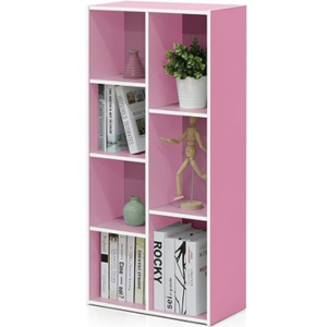 Furinno 7-Cube Wood Bookcase