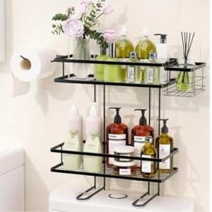 2-Tier Over Toilet Storage Shelf
