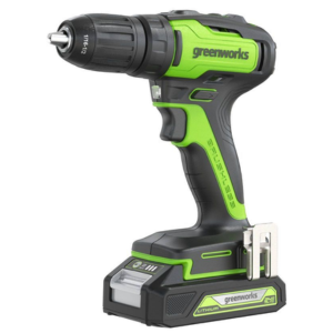 Greenworks 24V Cordless Drill/Driver w/Battery
