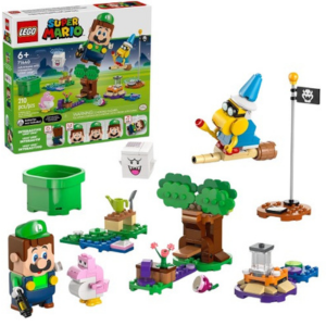 LEGO 210-Piece Super Mario Interactive Luigi Building Set