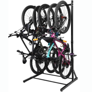 Freestanding 5-Bike Storage Rack