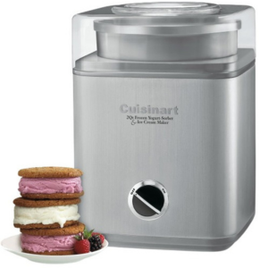 Cuisinart 2Qt. Ice Cream Maker & Frozen Yogurt Machine