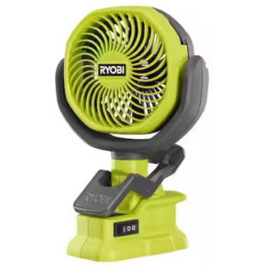 Ryobi ONE+ 18V Cordless 4” Clamp Fan