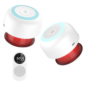 2-Pack Cupping Massage Kit w/Remote