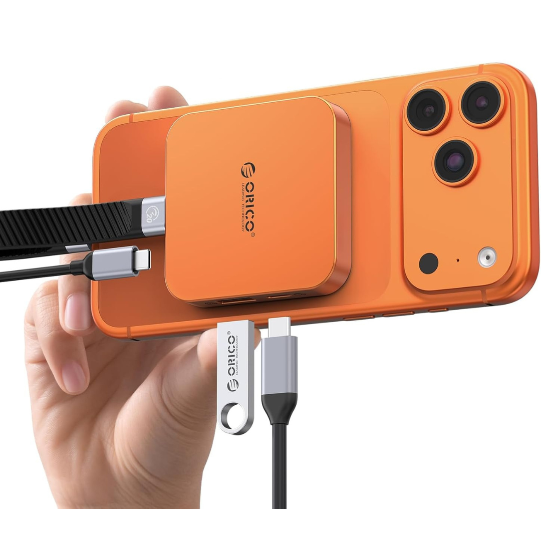 Magnetic 6-in-1 USB-C Docking Station