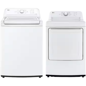 LG 4.1 Cu. Ft. Top Load Washer & Electric Dryer Bundle
