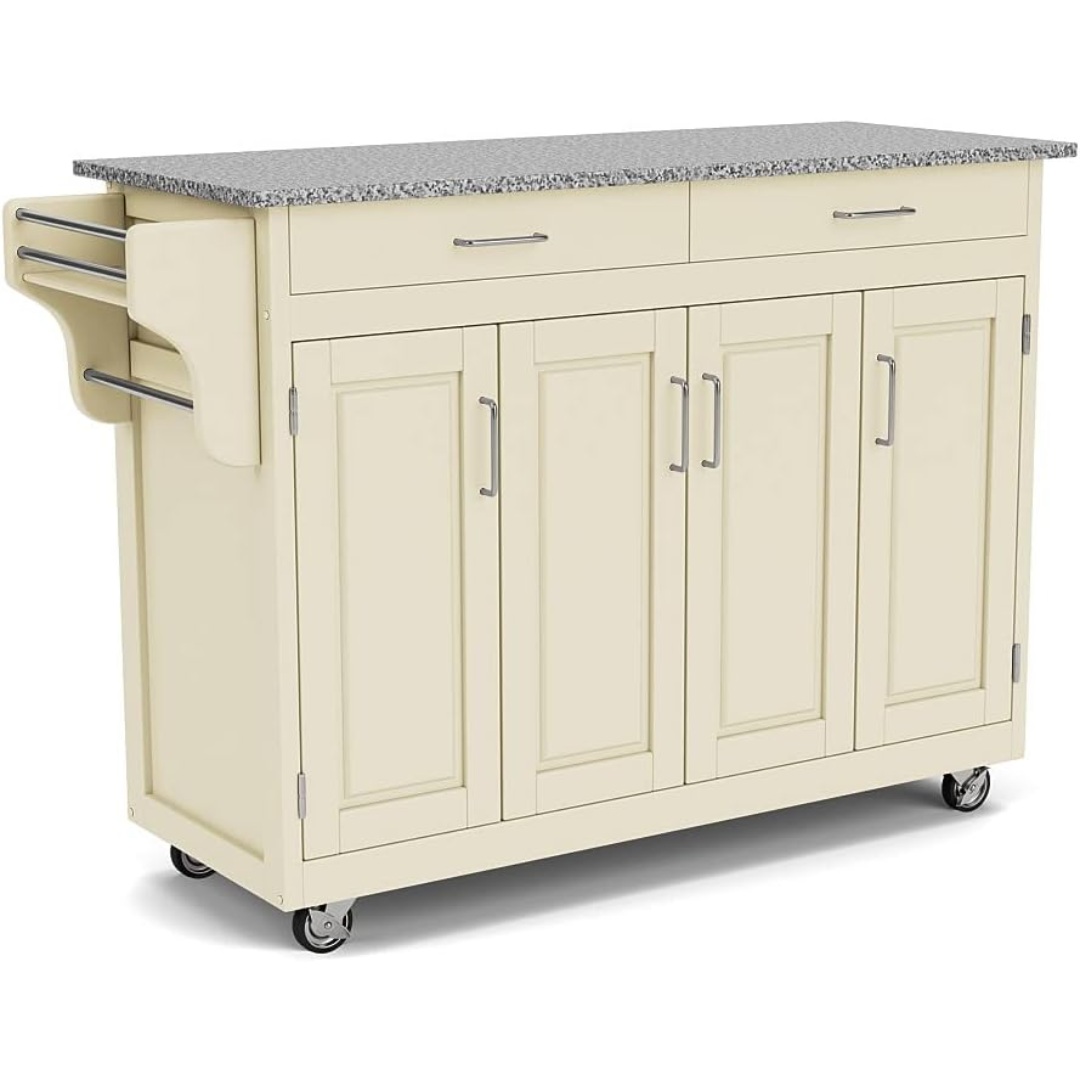 Homestyles Granite Top Kitchen Cart