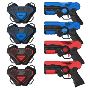 4-Pack Battery Powered Laser Tag Blasters
