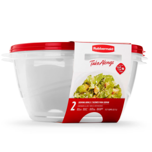 Rubbermaid 2-Count Food Storage Containers