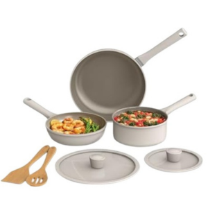 Bella 7-Piece Ceramic Nonstick Cookware Set