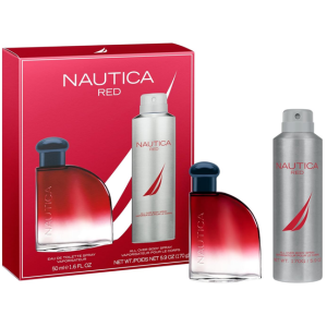 2-Pack Nautica Men's 1.6oz EDT + 5.9oz Deodorizing Body Spray