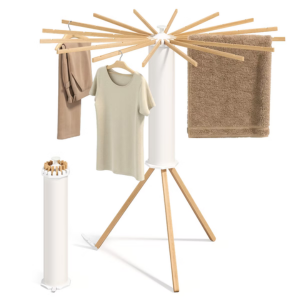 Foldable Rotary Tripod Clothes Drying Rack