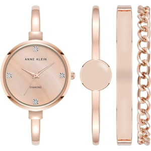 Anne Klein Women's Watch & Bracelet Set