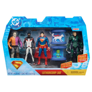 DC Comics 4-Pack Superman TRGX Action Figure Set