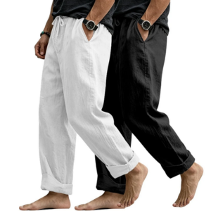 2-Pack Men's Linen Pants