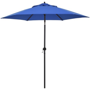 Steel 9' Push-Tilt Patio Umbrella