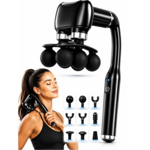 6-Head Deep Tissue Massage Gun
