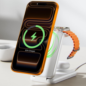 3-in-1 Foldable 15W Magnetic Wireless Charging Station