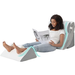 4-Piece Bed Wedge Pillow Set