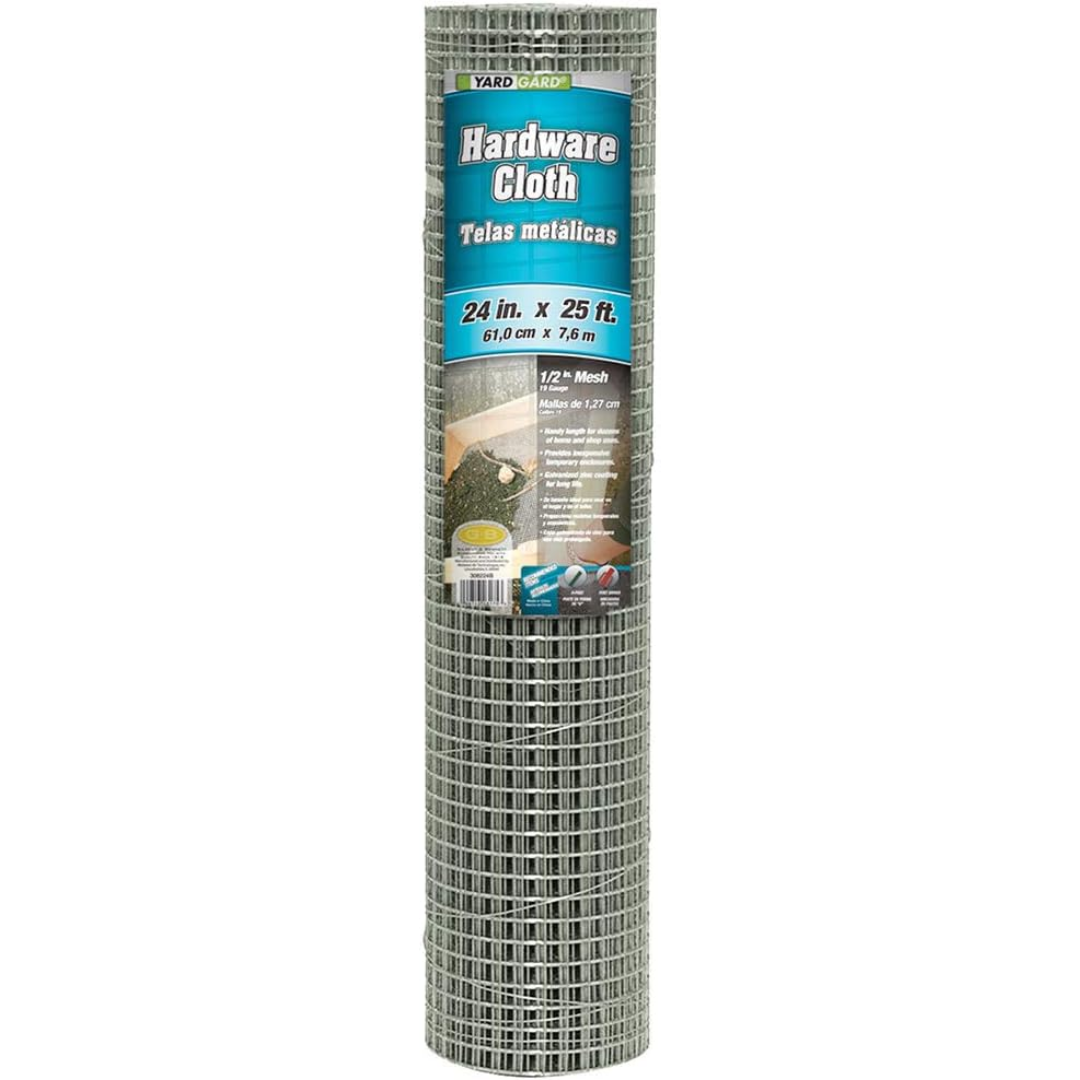 19‑Gauge 25' Galvanized Wire Fence
