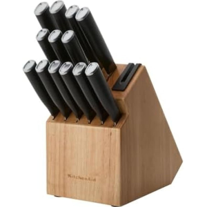 KitchenAid 14-Piece Knife Block Set w/Sharpener
