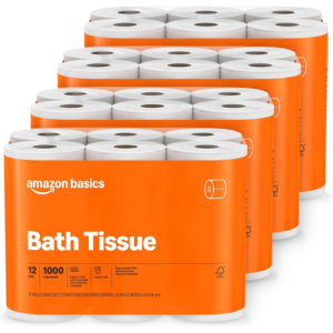 Amazon Basics 48-Count Bath Tissue Rolles