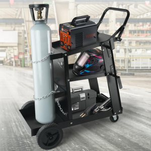 Vevor 3-Tier 400lbs. Heavy Duty Rolling Welding Cart