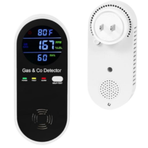 Plug In 4-in-1 Gas & Carbon Monoxide Detector