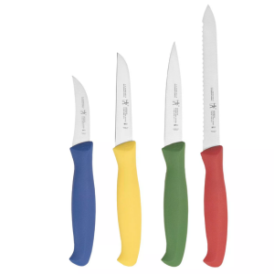 J.A. Henckels 4-Piece Stainless Steel Paring Knife Set