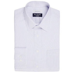 Traveler Men's Traditional Fit Cotton Dress Shirt