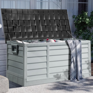 Ktaxon 75Gal Outdoor Resin Storage Deck Box