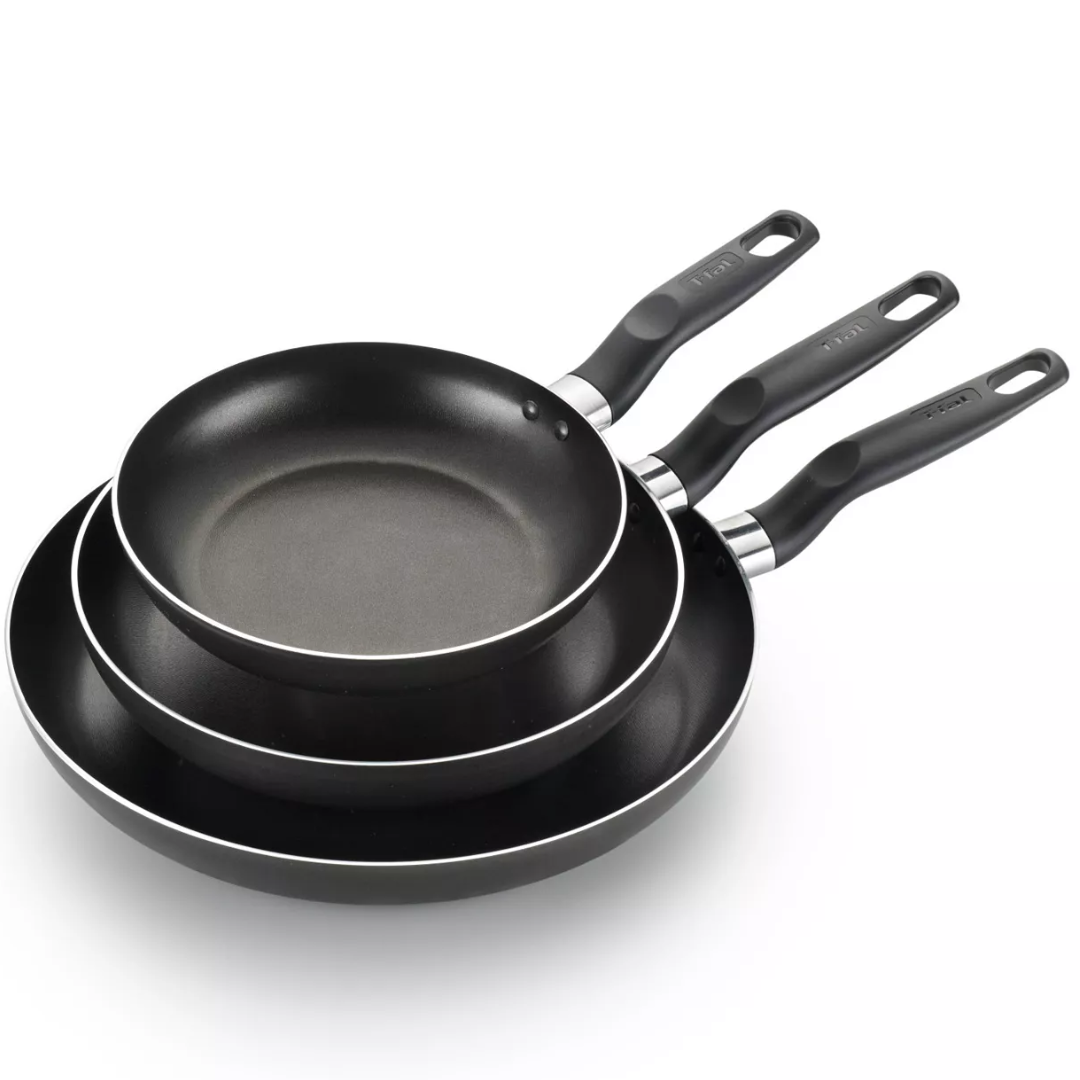 T-Fal 3-Piece Non Stick Fry Pan Set