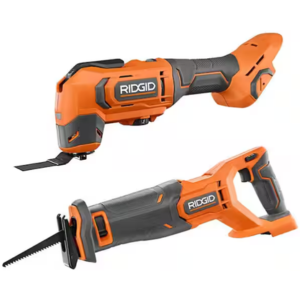 Ridgid 18V Cordless 2-Tool Combo w/Reciprocating Saw