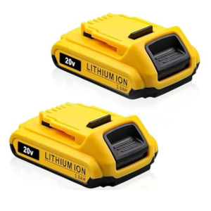 DeWalt Compatible 2-Pack 3Ah 20V Replacement Batteries