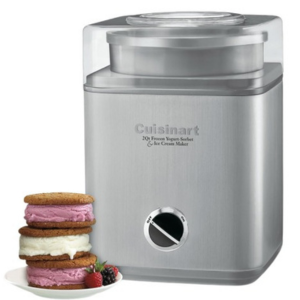 Cuisinart 2Qt. Ice Cream Maker & Frozen Yogurt Machine