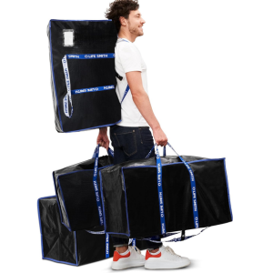 4-Pack Heavy Duty Storage Bags w/Zipper