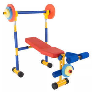 Hey! Play! 3-Piece Kid's Weight Bench Set