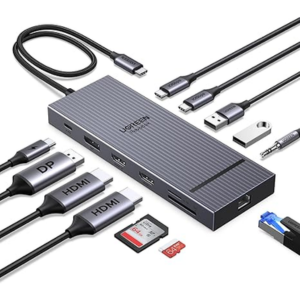 12-in-1 USB-C Triple Docking Station
